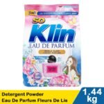 so klin detergent powder eau de parfum fleurs de lis 1.44kg