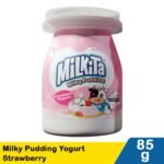 milkita milky pudding yogurt strawberry 85g