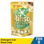 rinso detergen powder anti noda + molto japanese peach 700g