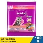 whiskas junior cat food tuna 180g