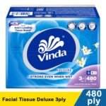 vinda facial tissue deluxe 3ply 160g